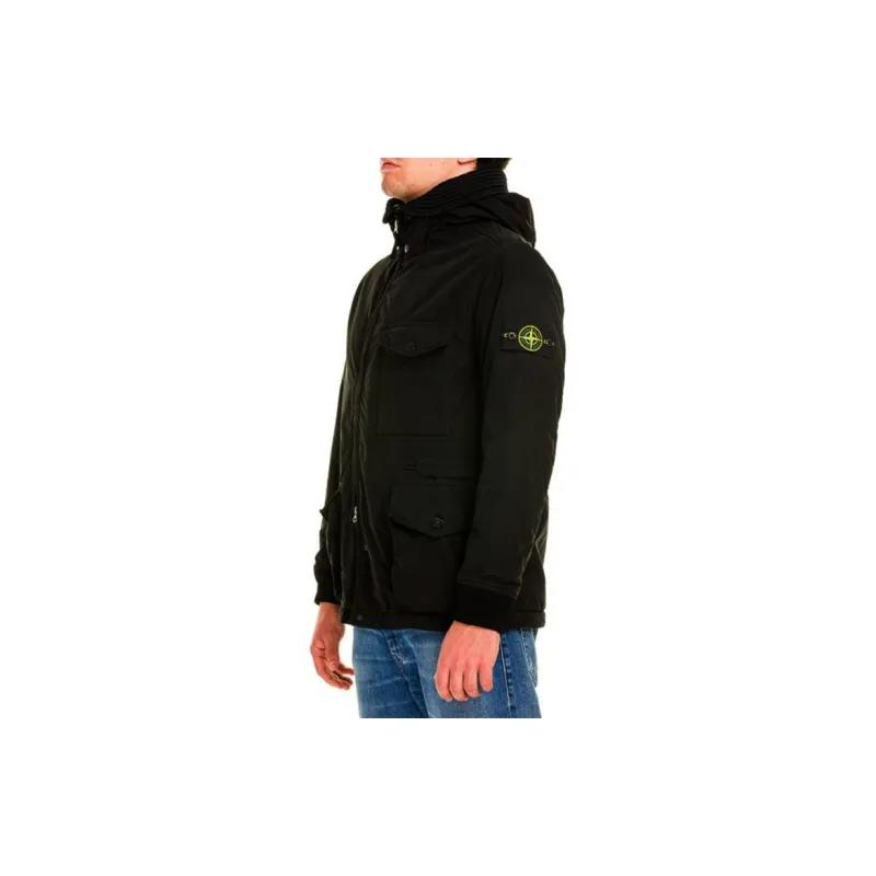 STONE ISLAND Jackets Men Black-4