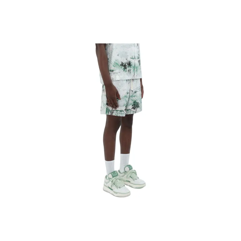 AMIRI Casual Shorts Men's Green-3