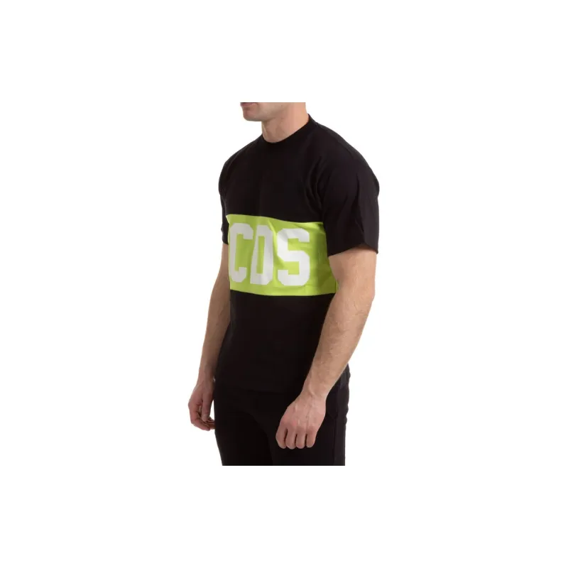 GCDS T-Shirts Men Yellow-4