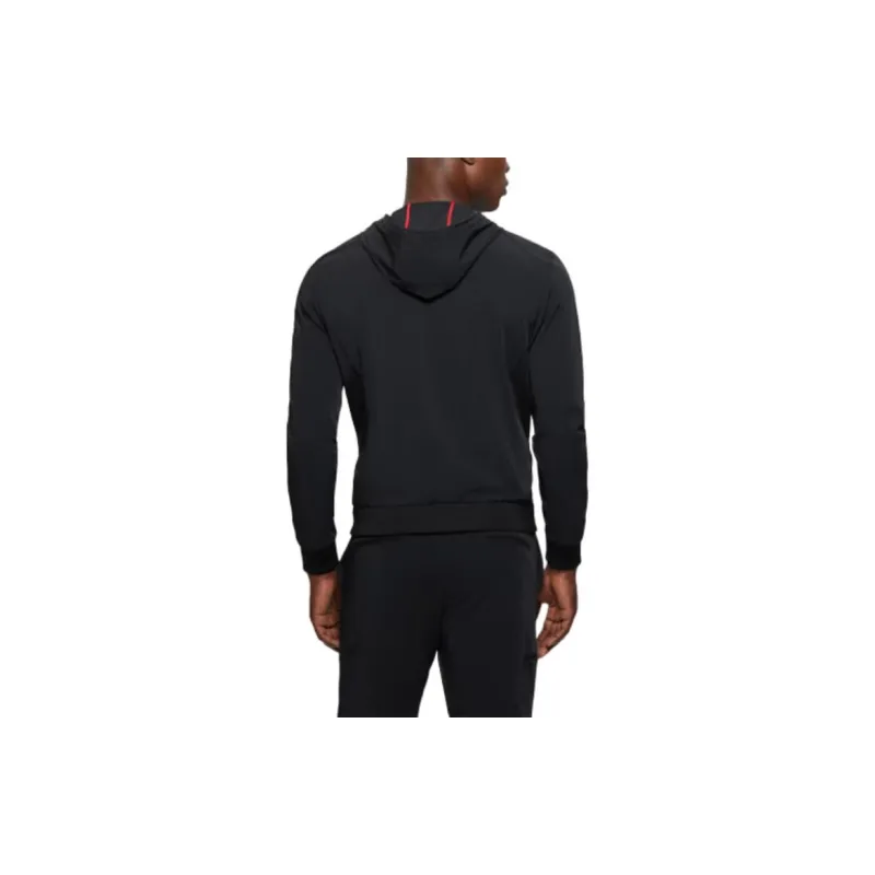 GUESS Tech Hooded Sweater Sweater Men's Black-2