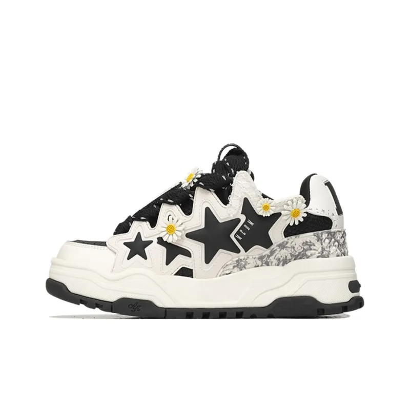 KAALIXTO X Metaidaisy Skateboarding Low 'White Black'-0