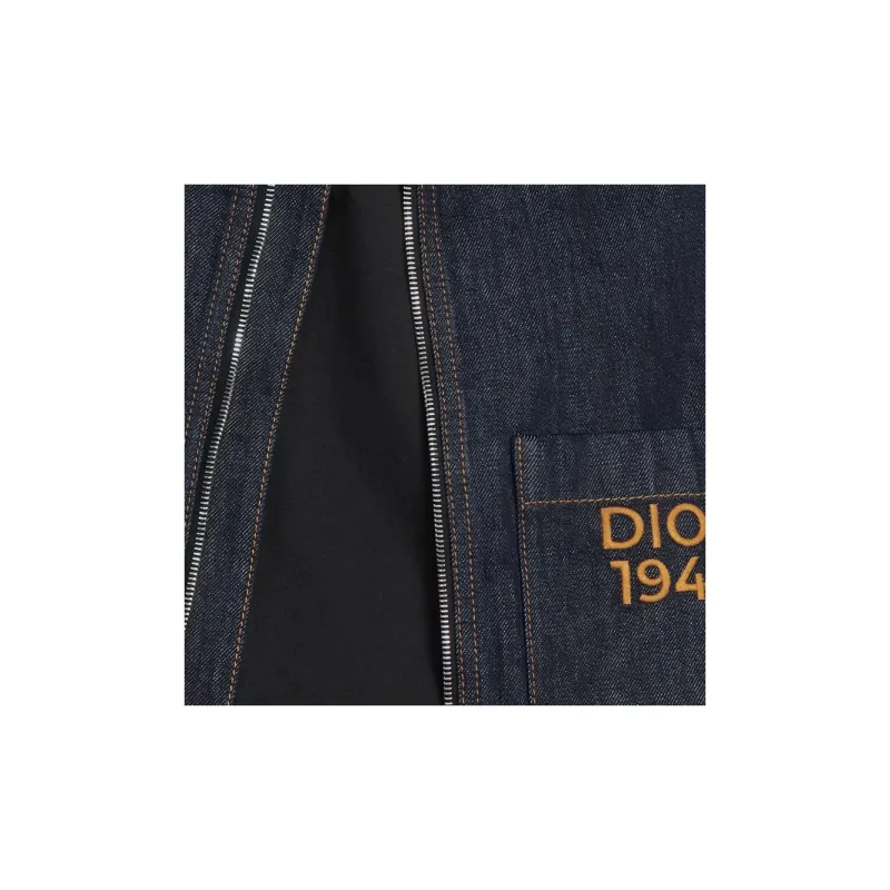 DIOR SS24 Denim Jacket Men's Blue-6