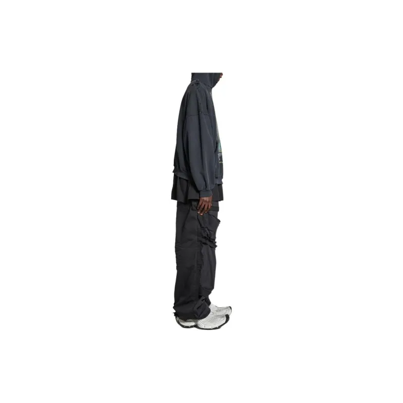 Balenciaga Large Fit Hoodie-4