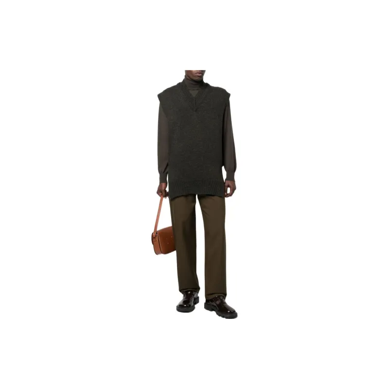 Maison Margiela Vests Unisex Black-1