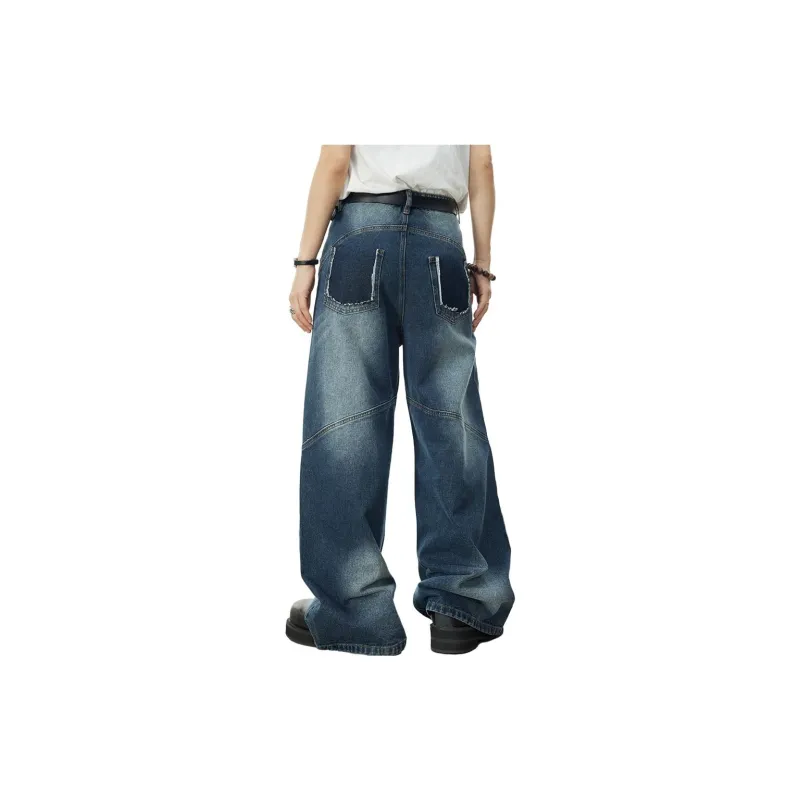 0-CROWORLD Jeans Unisex-3