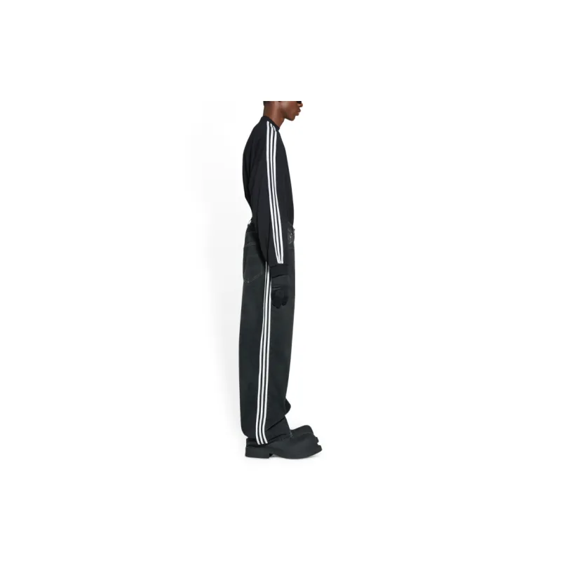 Balenciaga X Adidas Large Baggy Pants - POIZON Balenciaga X Adidas Large Baggy Pants - POIZON
