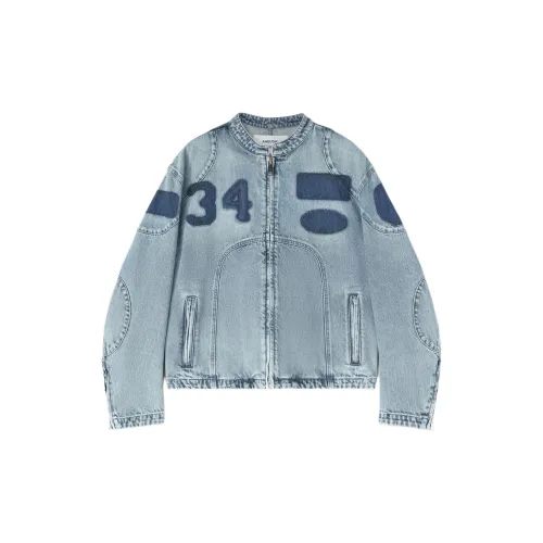 AMBUSH Varsity-style Denim Jacket