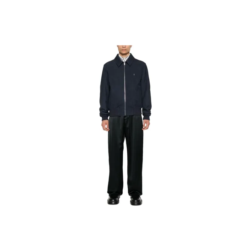 Givenchy 4G Plaque Zip Up Bomber Jacket-1