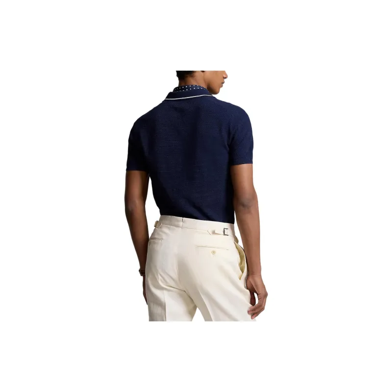 Polo Ralph Lauren Jonny Logo embroidered Textured Jumper-3