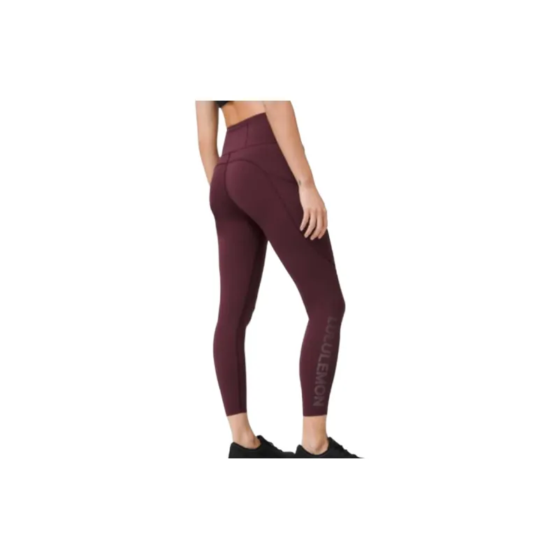 Lululemon Fast And Free Athletic Trousers Women's Black-3