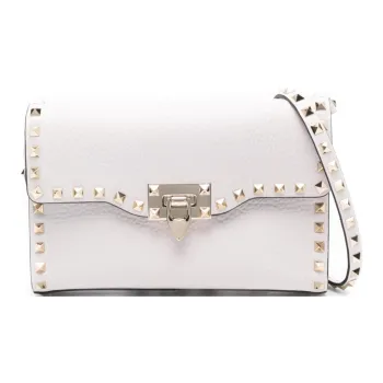 Valentino Garavani Rockstud Foldover Top Crossbody Bag