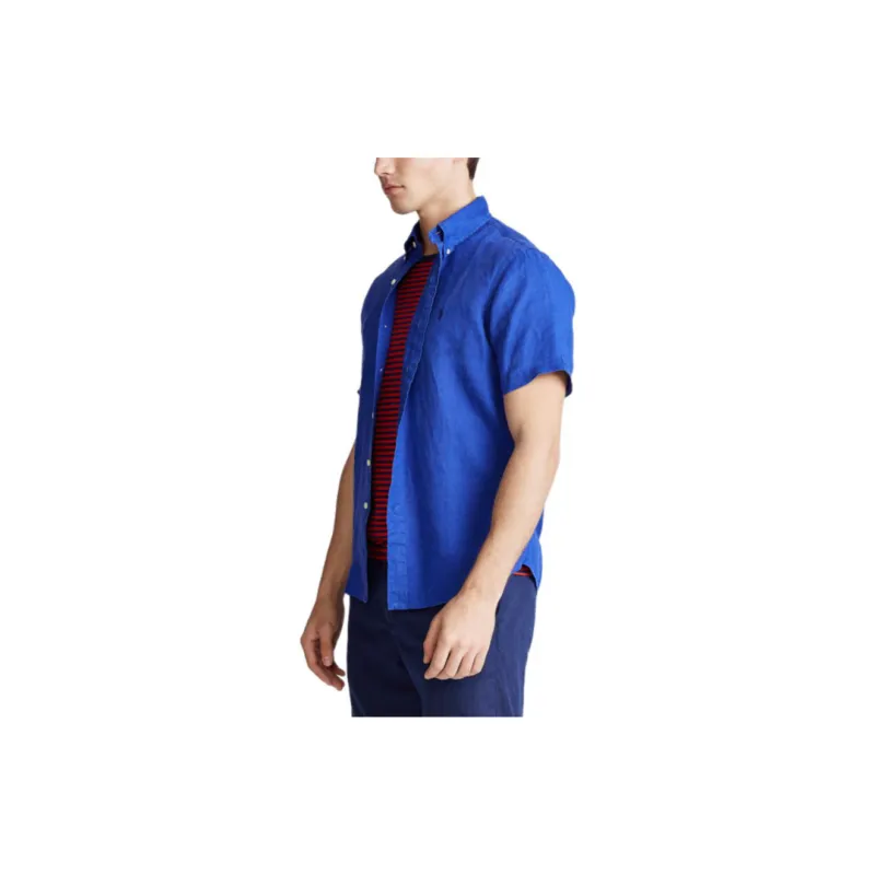 Polo Ralph Lauren Shirt Men Royal Blue-3