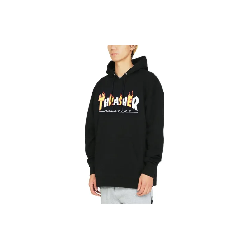 Thrasher Sweatshirts Men Black-3