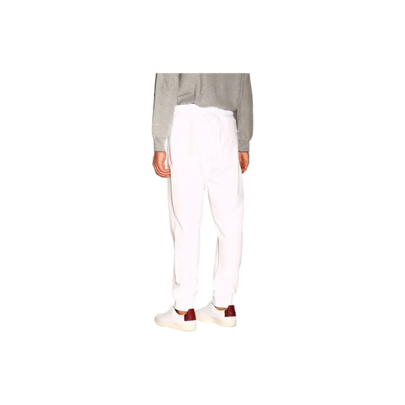 EMPORIO ARMANI Knitted Sweatpants Men White-2