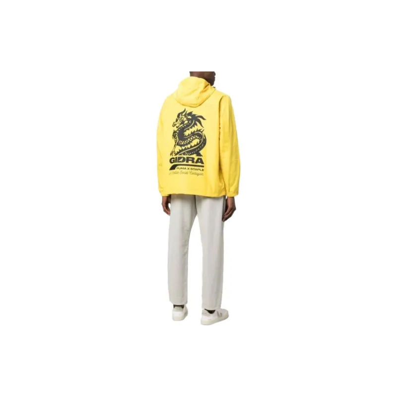 PUMA Sweatshirts Men Yellow-1