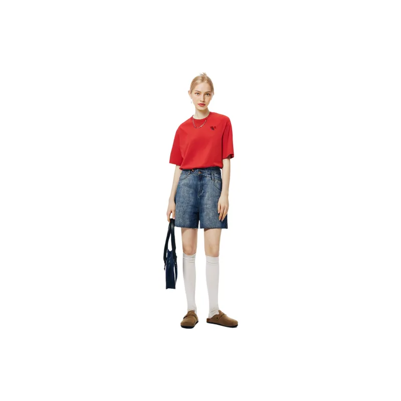 CALVIN KLEIN T Shirt Unisex Red-3