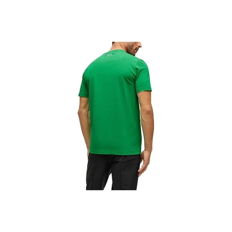 HUGO BOSS T Shirts Men Green-3