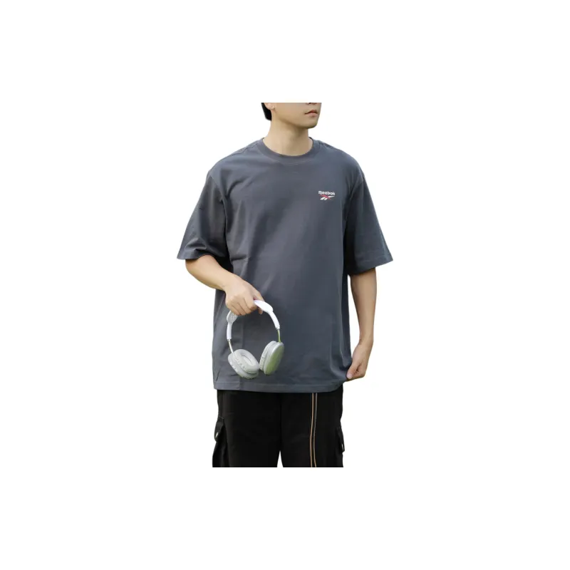 Reebok T Shirts Unisex Black-4