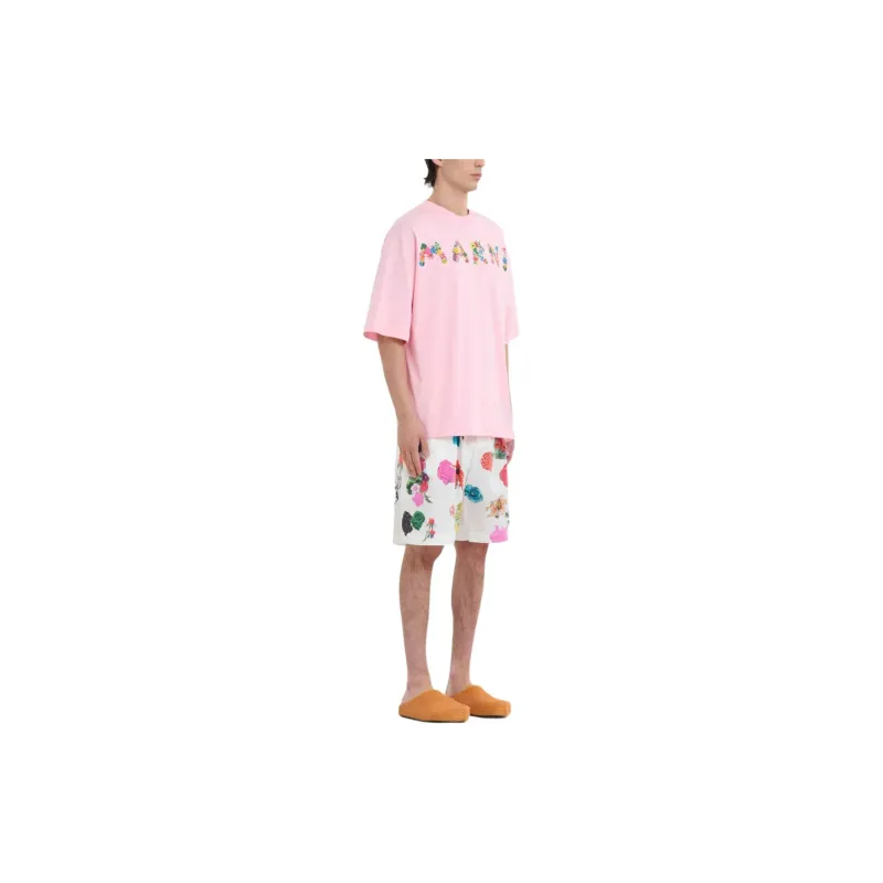MARNI T-Shirts Men Pink-1