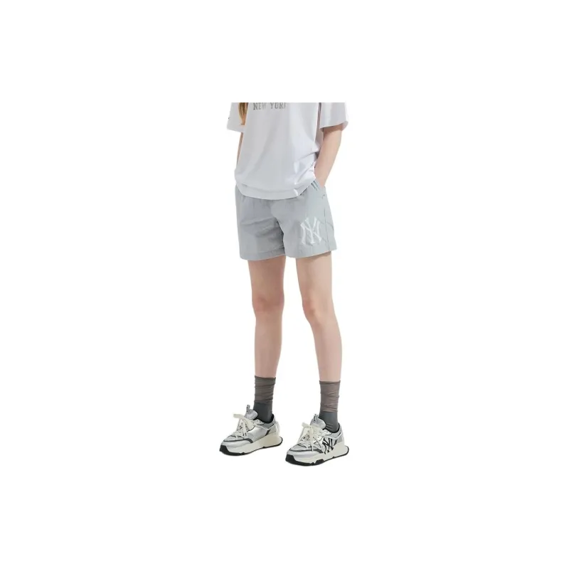 MLB New York Yankees Casual Shorts Unisex Gray-3