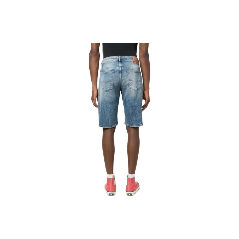 DIESEL Denim Shorts Men Light Blue-2