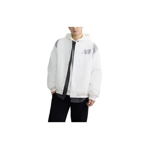 New Balance Puffer Jackets Men White