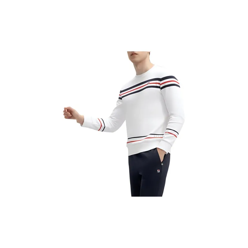 FILA Sweatshirt Men's Standard White-4