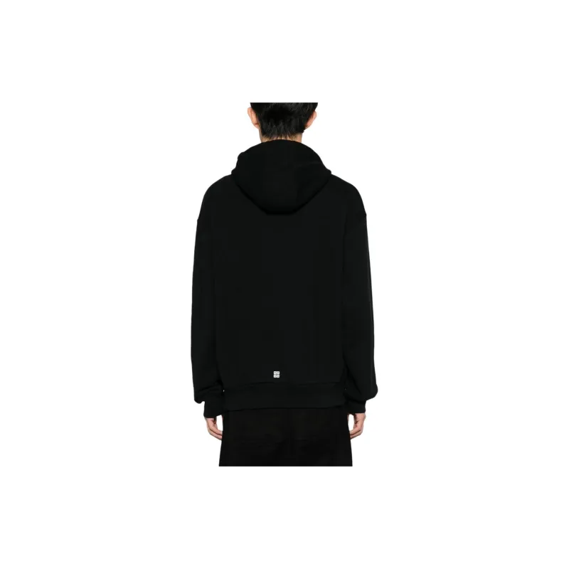Givenchy Logo Printed Drawstring Hoodie-2