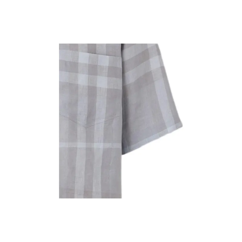 Burberry Shirts Men Gray-5