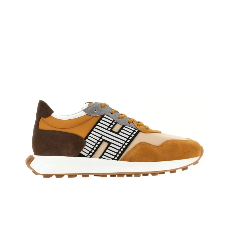 HOGAN H601 Casual Shoes Men's Yellow-1