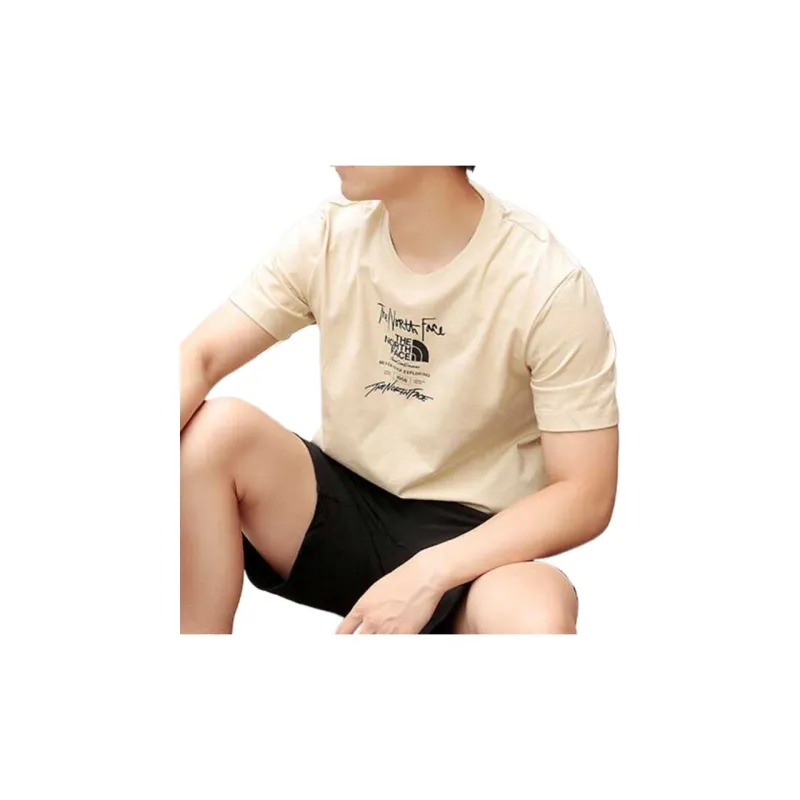 THE NORTH FACE T Shirt Men's Khaki-5