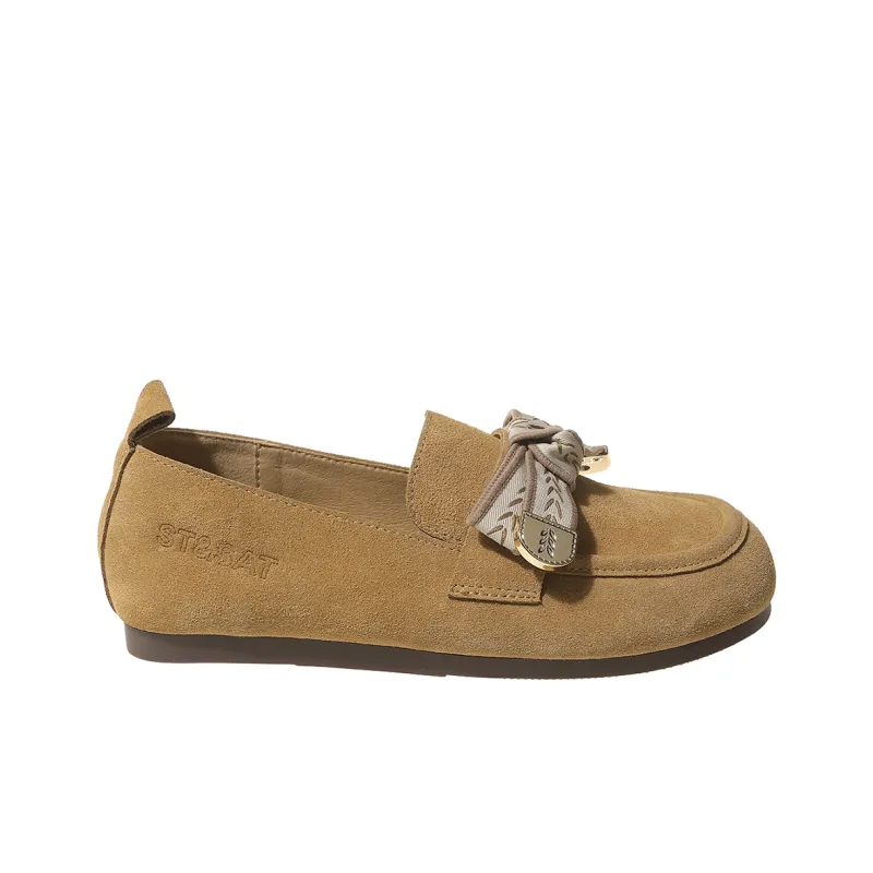 ST&SAT Loafers Women's Brown/Red Brown/Khaki/Khaki Gray-2