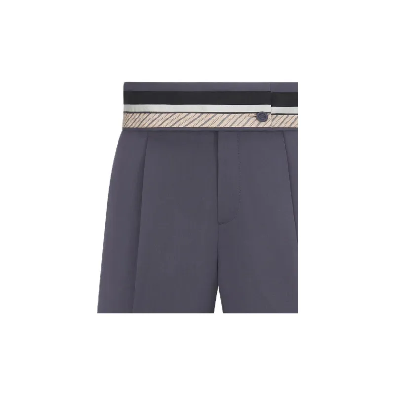 DIOR Stripe Detailed Bermuda Shorts-2