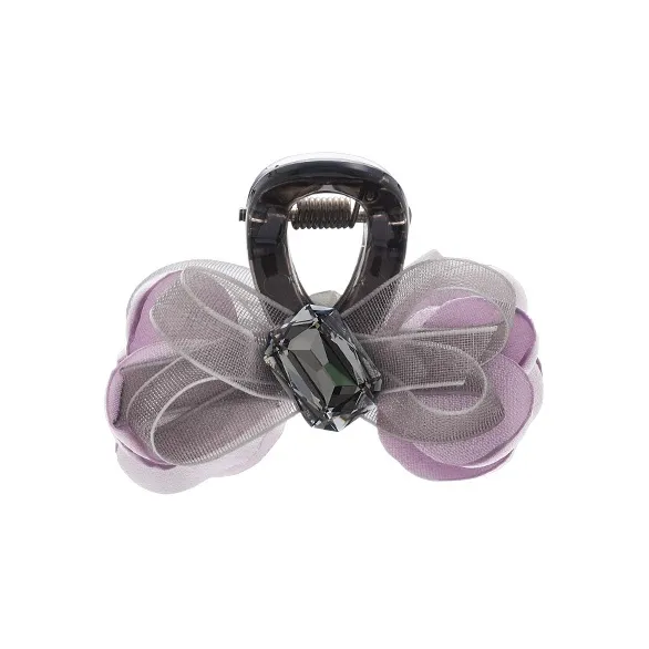 ROYALSASA Faux Crystal Hair Claw Clip Women's-5
