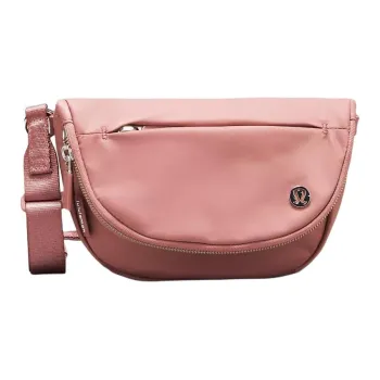 Lululemon Nylon Shoulder Bag, Crossbody Bag Micro Women's Five Spice Shiba Inu