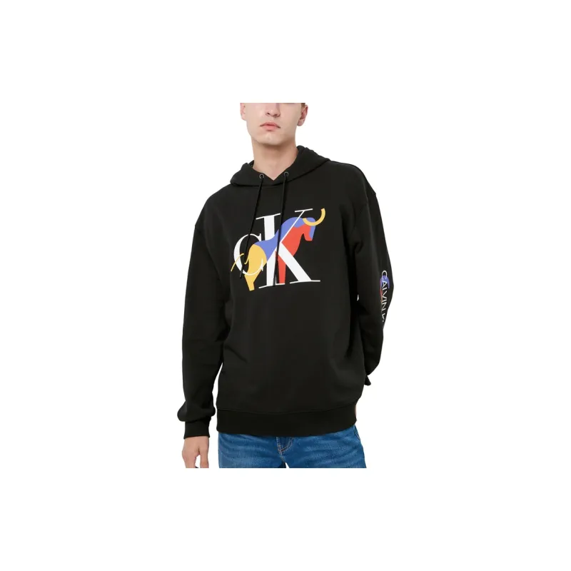 CALVIN KLEIN SS21 Sweatshirt Men's Black-3