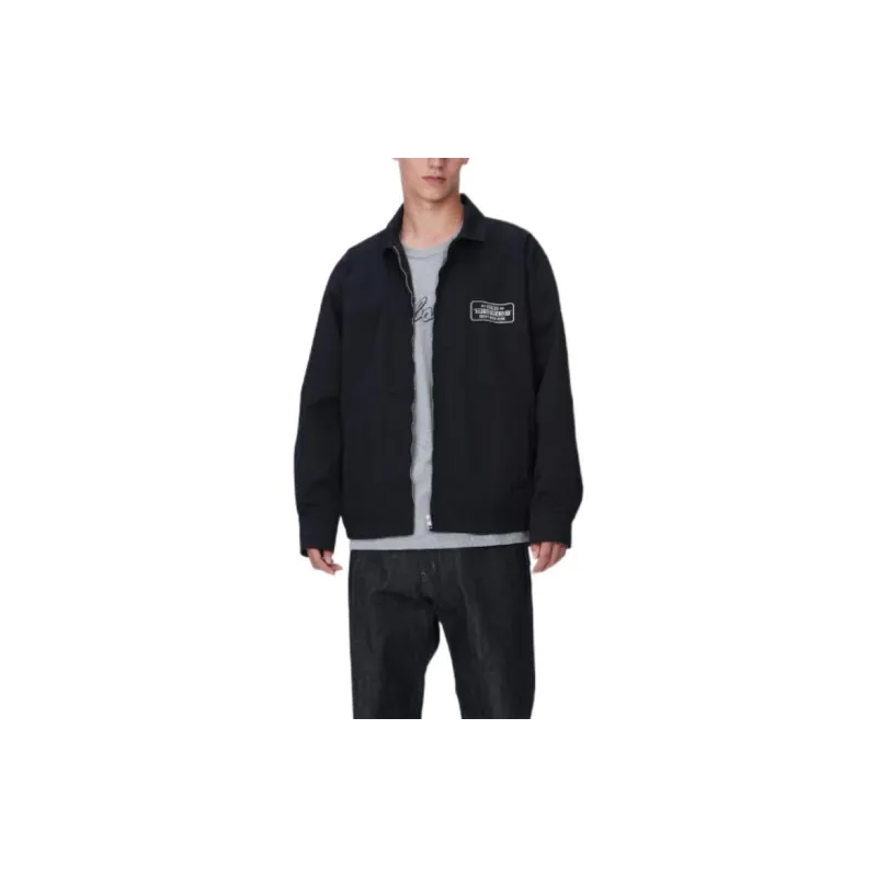 NEIGHBORHOOD Slogan-print Utility Jacket-3