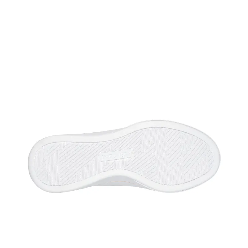 Skechers Cordova Classic Anti-Slip Wear-Resistant Low-Top Skateboard Shoes Women's White-4