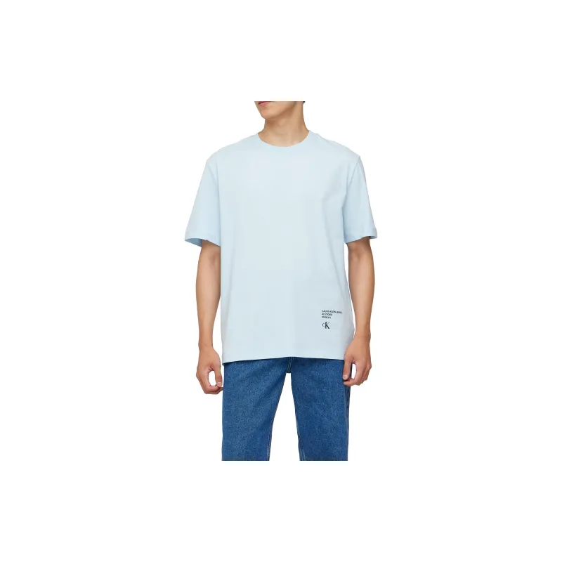 CALVIN KLEIN T Shirt Men's Memento Blue-2