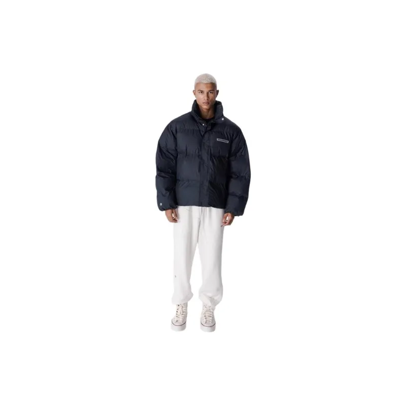 Converse Puffer Jacket Men's Black-5