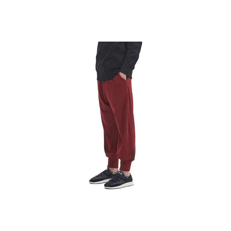Y 3 Knitted Sweatpants Men Red-5