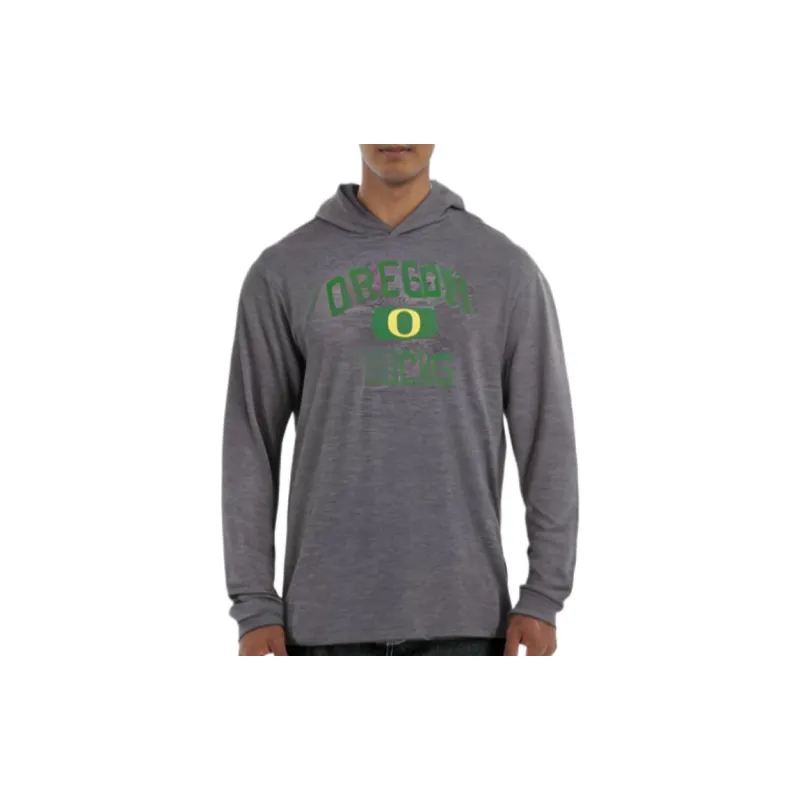 Nike Oregon Ducks Blitz Men's Nike Dri-FIT College Long-Sleeve Hooded T-Shirt-2