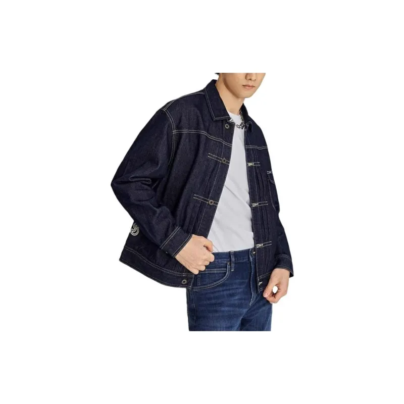 Lee Denim Jackets Men Washed-3