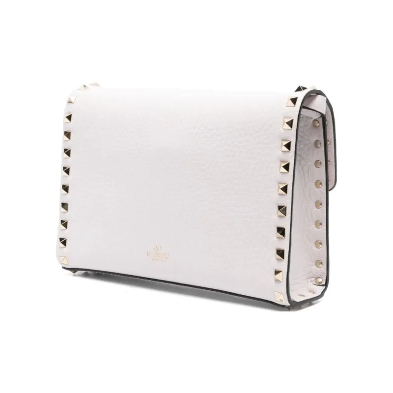 Valentino Garavani Rockstud Foldover Top Crossbody Bag-1