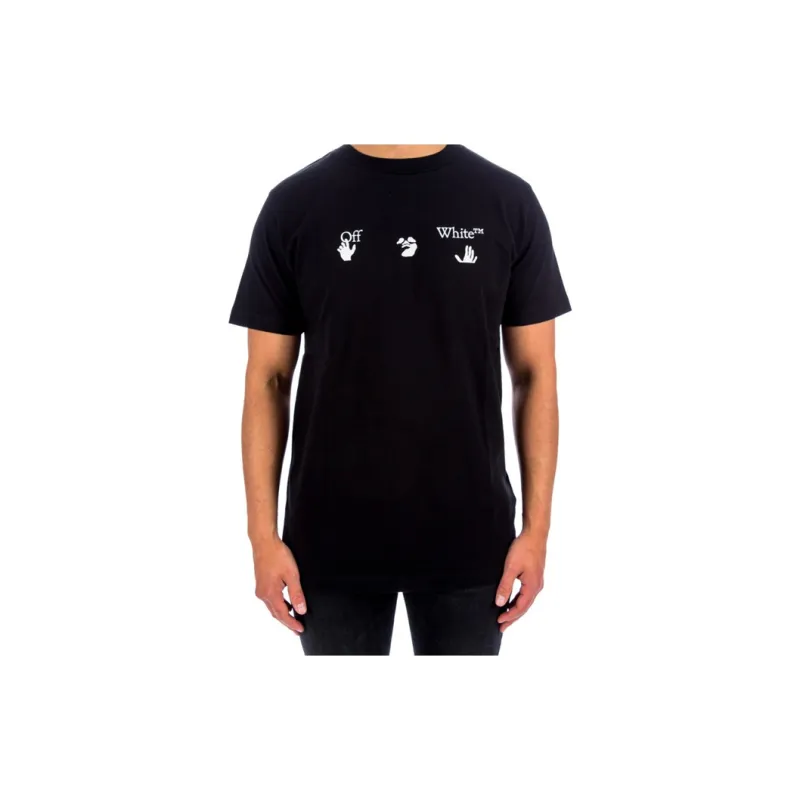 OFF WHITE Big Logo Short Sleeve Slim Tee-2