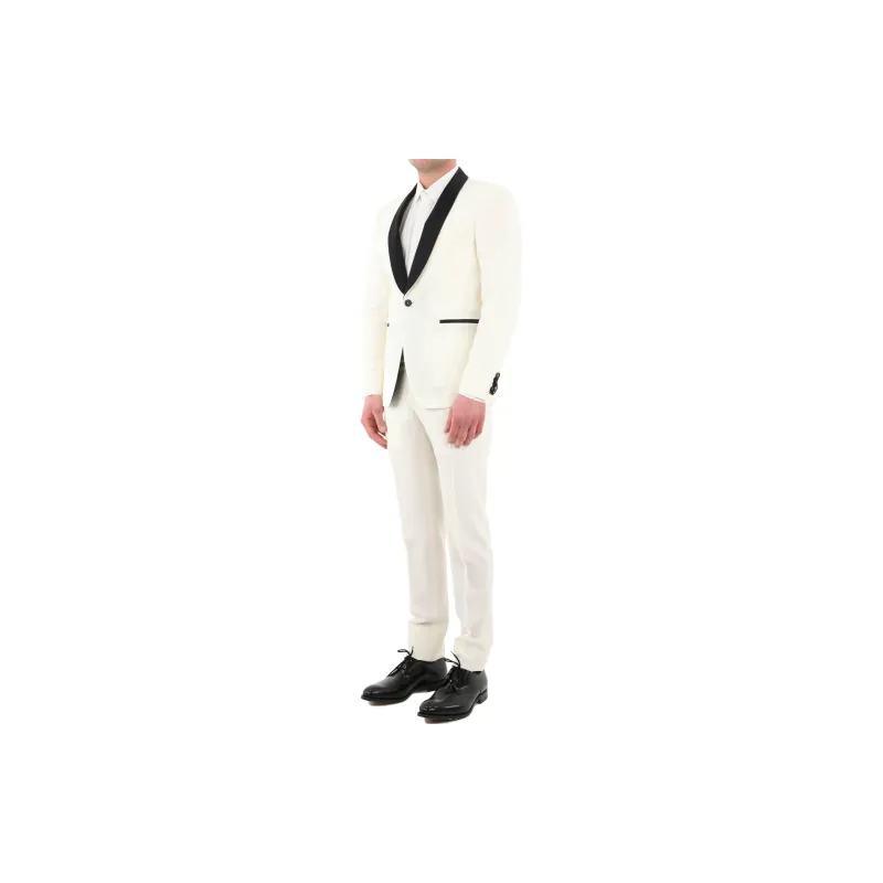TONELLO Business Suits Men Cream-2