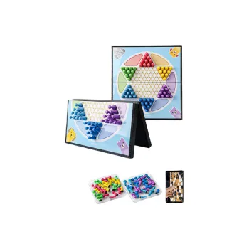 Deli Magnetic Jumping Game, Educational And Cognitive Development Game, Interactive Game Board Games
