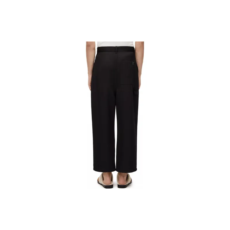 LOEWE SS23 Casual Pants Men Black-2
