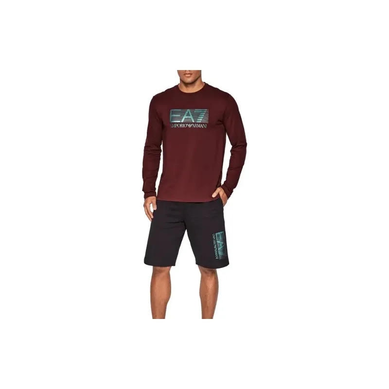 EMPORIO ARMANI EA7 FW22 T Shirt Men's Red-1