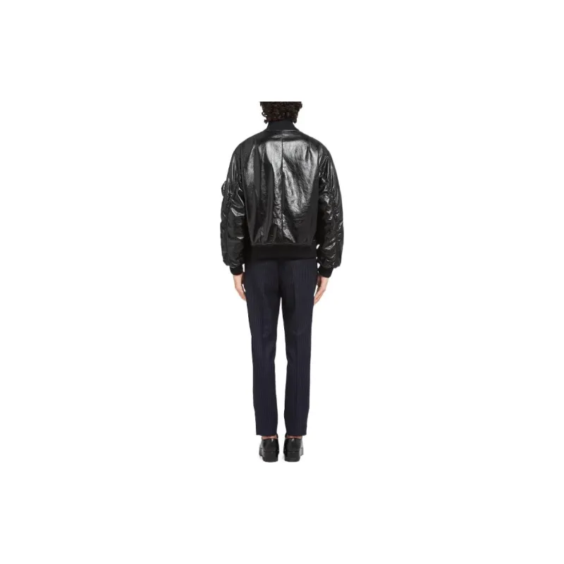 PRADA Nappa Leather Bomber Jacket-2